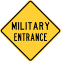 W17-6T Military entrance