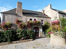 The town hall of Le Mené