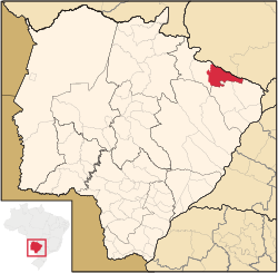 Location of Cassilândia