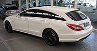 Mercedes-Benz CLS 63 AMG (2012), a five-door station wagon that the manufacturer dubbed shooting brake
