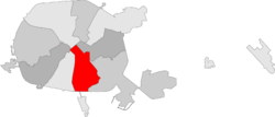 Location of Lyeninski District