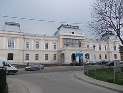 The Tutova County Prefecture building from the interwar period, now a museum.