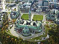 Image 30Aerial view of Canadian Parliament Buildings and their surroundings (from Canada)