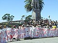 A protest against police brutality and xenophobia Feb 2007