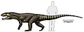 Postosuchus, a rauisuchid which was an apex predator in parts of Late Triassic North America