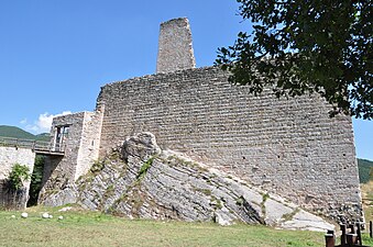 L'entrée de la forteresse.