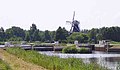Sluice in the B.L. Tijdenskanaal with Nieman's Mill in the background in 2005