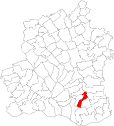 Location in Teleorman County