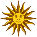 إنتي أو شمس مايو في علم الأوروغواي، 1828
