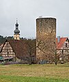 Rundturm, Am Dorfgraben, bei Hauptstraße 26