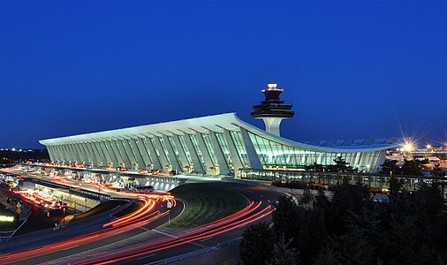 Dulles International Airport, by Joe Ravi