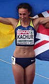 Jana Katschur Rang vier in 23,47 s