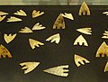 Flint arrowheads, France