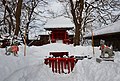 境内に合祀されている稲荷神社