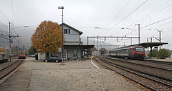 Bahnhof Oensingen OeBB und SBB (2009)