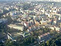 Aerial shot of Naples