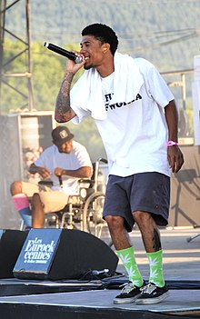 Jerry (then Hodgy Beats) performing in July 2011