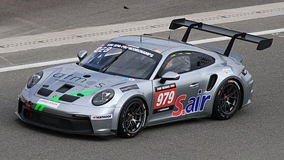 Porsche 911 992 GT3 Cup at Circuit de Spa-Francorchamps