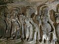密教の女尊群　アウランガーバード石窟