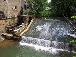 Le Moulin Noir et l'Amezule.