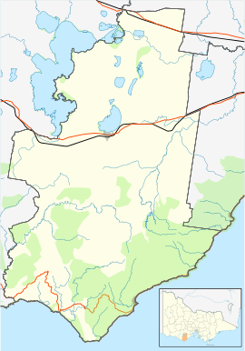 Beeac is located in Colac Otway Shire