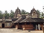 Fine temple with carvings