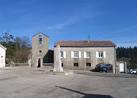 The main square in Berzème