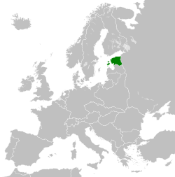 Republic of Estonia within Europe (1929–1938)