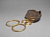 Gold bracelets and neckrings, 1000 BC