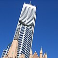 Central Park tower and Wesley Church spires