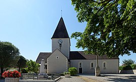 The church in Cessey-sur-Tille