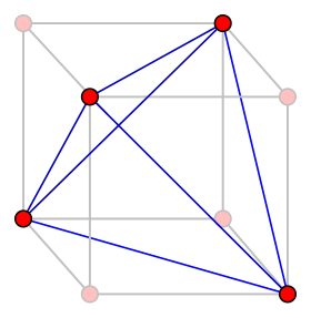 Image illustrative de l’article Demi-hypercube (graphe)