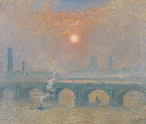 Pont de Waterloo, Londres (1918), collection privée