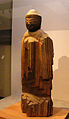 如来立像　円空作　檜　東京国立博物館蔵　17世紀に活躍した仏師、円空は、蝦夷から奈良に至るまで行脚し、生涯に約12万体にのぼる木彫の仏像（円空仏）を遺したといわれる。