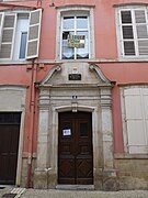 No 6 : maison canoniale de la comtesse de Gourcy, abbesse d'Épinal (1789-1791)