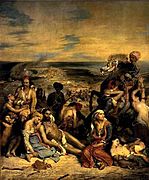 La masacre de Quíos, de Delacroix (1824).