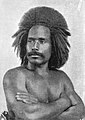 Fijian chief, 1898