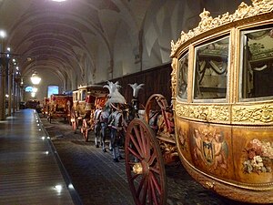 La galerie des Carrosses.