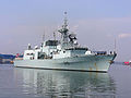 HMCS St. John's (FFH 340) in Gdynia harbor (Poland).