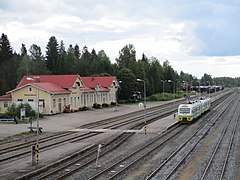 Gare d'Haapamäki.