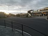 Hurdman station from the same vantage point in 2019