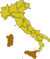 The Italia insulare region