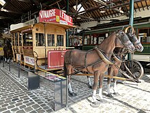 Omnibus à pavé Nord-Midi n° 2