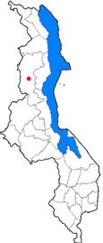 Location of Mzimba in Malawi