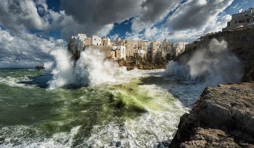 Mareggiata Polignano Scatto di: Nicola Abbrescia