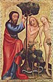 Image 18God in the person of the Son confronts Adam and Eve, by Master Bertram (d. c. 1415) (from Trinity)