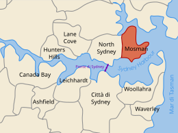 Mosman – Mappa