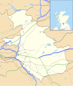 Airdrie is located in North Lanarkshire