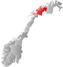 Troms within Norway