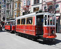 Istanbul nostalgic tram